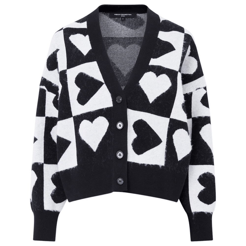 French Connection Julianna Heart Cardigan